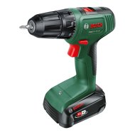 Bosch EasyDrill 18V-38 akkus csavarozó 18V 2 fokozat, akkuval, töltővel, kofferben