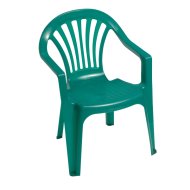 FLAIR KERTI SZÉK GYEREKEKNEK CINDY 51X37X29 CM MŰANYAG ALACSONYTÁMLÁS ZÖLD