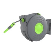 Praktiker automatikus tömlődob készlet 20m tömlővel és csatlakozó elemekkel