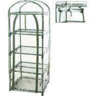 4 szintes fém vázas 50x45x130cm fóliaház