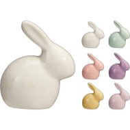 Dekor ülő nyuszi 5,5x3,2x6,8cm porcelán 6-féle
