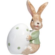 Dekor nyuszi húsvéti tojással 7.6.x6x3.5cm 4-féle