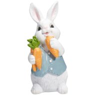 Dekor nyuszi 10x6x4.2cm poliszton 4-féle