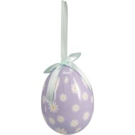 Dekor tojás akasztóval 10x7x7cm 4-féle