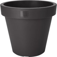 Virágcserép műanyag 44x50x50cm antracit