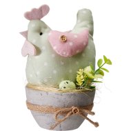 Húsvéti asztaldísz 10x10x17cm 6-féle