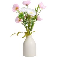 Művirág vázában 36x9x9cm 3-féle