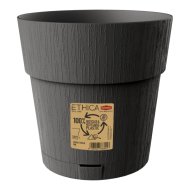 Eticha műanyag kaspó 20 cm, grafit