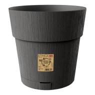 Eticha műanyag kaspó 30 cm, grafit