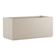 Balkonláda 'Ethica' műanyag 80 cm krém