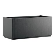 Balkonláda 'Ethica' műanyag 80 cm grafit