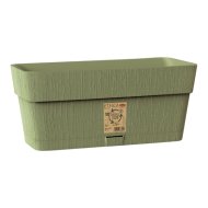 Balkonláda 'Ethica' 30 cm olivazöld