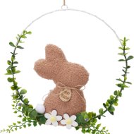 Dekor függő nyuszi leddel 30x30x3cm 20LED 2-féle