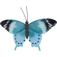 Dekor fali pillangó 24x35x5cm fém 6-féle színben