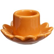 Gyertyatartó 6x3,5cm porcelán 4-féle színben