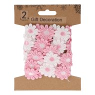 Dekor szalag virágos 2m 8 féle design