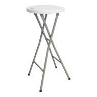 Összecsukható 32x29x74cm szürke-fehér ülőke