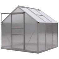 Praktiker alumínium vázas 124/195x190x190cm melegház