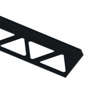 PROFILPLAST SZÖGLETES CSEMPEÉLVÉDŐ, ALUMÍNIUM, 8MMX2,5M, MATT, FEKETE