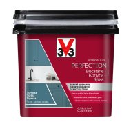 V33 Renovation Perfection felújító konyhabútor és csempefesték 0,75l, türkiz