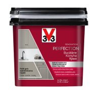 V33 Renovation Perfection felújító konyhabútor és csempefesték 0,75l, szürkésbarna