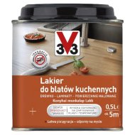 V33 Kétkomponensű konyhai munkalaplakk 500ml színtelen fényes
