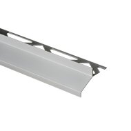 PROFILPLAST VÍZVETŐ TERASZPROFIL ALUMÍNIUM, ELOXÁLT, 10MM 2,5M, MATT EZÜST