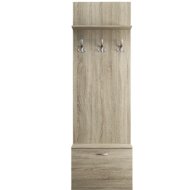 City előszoba fal 191x60x29,5 cm sonoma