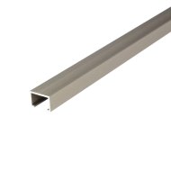 VIARPROFIL DEKOR ELOXÁLT ALUMÍNIUM PROFIL 10MMX2,5M TITÁN