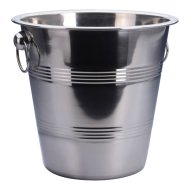 Pezsgőhűtő 4l 20x21,5x21,5cm rozsdamentes acél