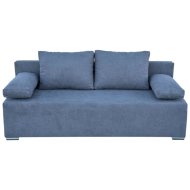 Focus 202x88x86cm szürke 3 személyes ágyazható szövet kanapé