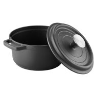 Ambition Iron 20cm 2,2l fedővel öntött vas főzőedény