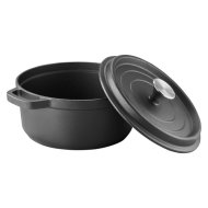 Ambition Iron 24cm 3,5l fedővel öntött vas főzőedény