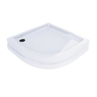 Ravak Circle 90x90x16cm íves akril zuhanytálca fix előlappal