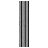 Praktiker 250x12,2x1,2cm akusztikus falipanel, polisztirol, szürke
