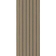 Praktiker 250x25x0,6cm akusztikus falipanel, polisztirol, tölgy, sűrű mintás