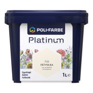 Poli-Farbe Platinum egyrétegű beltéri falfesték F20 fátyolka, 1l