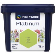 Poli-Farbe Platinum egyrétegű beltéri falfesték S40 sás, 1l