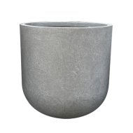 Rostagyag kaspó szürke, 42x42cm