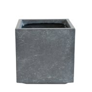 Szögletes 24x24x24cm beton kaspó