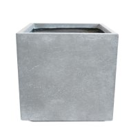 Szögletes 44x44x42,5cm beton kaspó