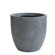 Kerek 25,5x25,5x26cm beton kaspó