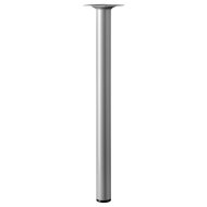 Bútorláb D30x400mm fém, szürke, hengeres