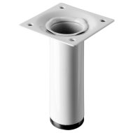 Bútorláb D30x100mm fém fehér