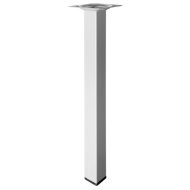 Bútorláb 25x25x300mm fém szürke négyszögletes