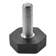 Állító csavar M10 D30mm fém-műanyag