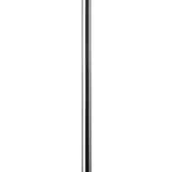 Bútorláb D30x700mm fém, inox design, hengeres