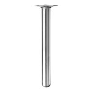 Bútorláb D30x300mm fém inox design hengeres