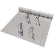 Strotex Toplex páraáteresztő fólia 75 m2/tekercs, 1,5 mx50m, 90g/m2
