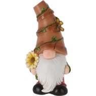 Kerti törpe virággal és pillangóval 22x17x42,5cm